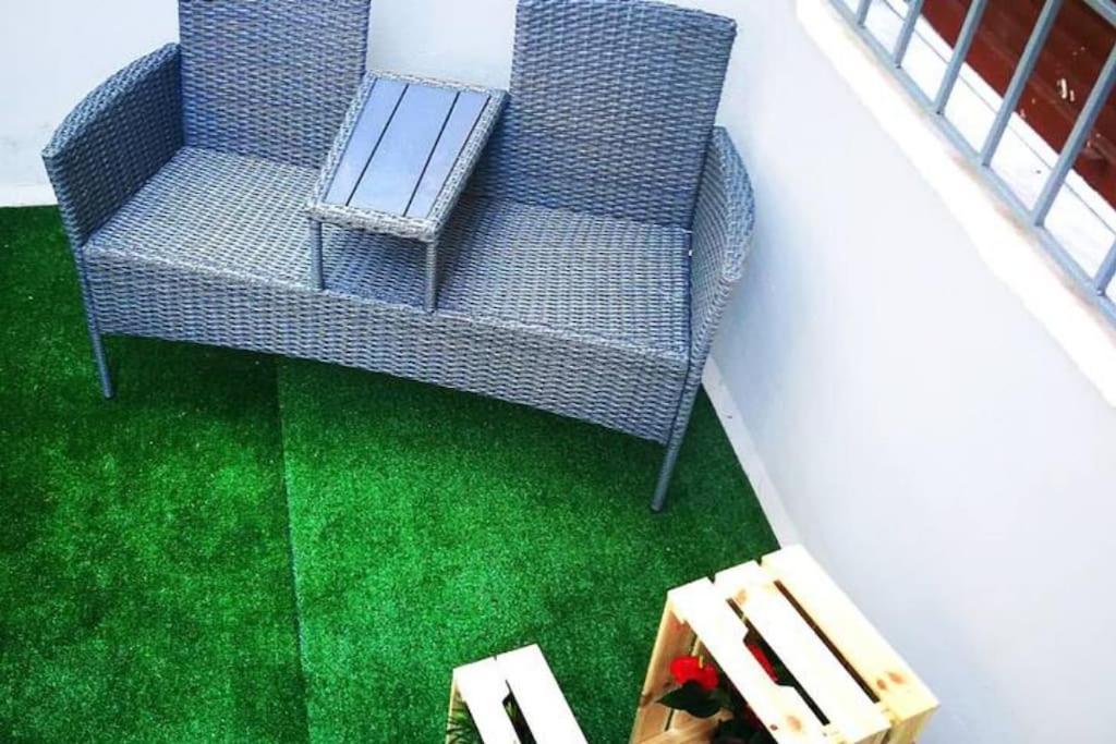 Apartment With Private Patio Athen Exterior foto